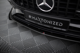 Maxton Design Street Pro Frontsplitter + Flaps Mercedes-AMG A35 W177 Facelift