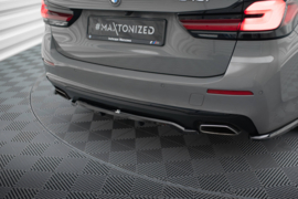 Maxton Design Achtersplitter (met verticale stangen) BMW 5 G30 / G31 Facelift