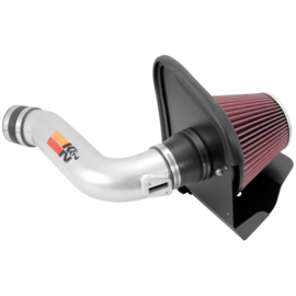 K&N High Performance Air Intake Kit passend voor Ford Edge 2.0L L4 2012-2014 - Zilver (77-2586KS)