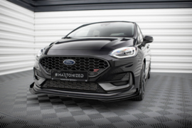Maxton Design Street Pro Frontsplitter + Flaps Ford Fiesta ST Mk8 Facelift