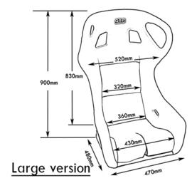 Kuipstoel Drift 2 XL