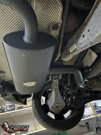 Dubbele Sportuitlaat passend voor Volkswagen Golf VI HB 3/5-deurs 1.4i 59kW/1.4TSi 90/118kW/2.0TDI 81/103kW 2008- 2x 70mm