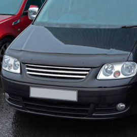 Oneway Motorkapbeschermer (steenslagcover) passend voor Volkswagen Caddy MK3 2004-2010 - Glanzend zwart