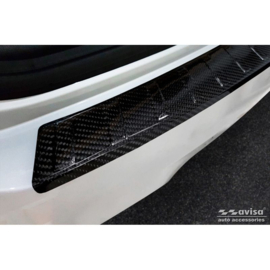 Echt 3D Carbon Achterbumperprotector passend voor BMW X3 (G01) 2017-2021 & Facelift 2021- excl. M-Pakket 'Ribs'
