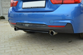 Maxton Design Achtersplitter voor BMW 4 Coupé / Gran Coupé / Cabrio M-Pack F32 / F36 / F33 (zonder verticale spijlen)
