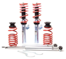 H&R Monotube Schroefset passend voor Volkswagen Arteon Sedan/Shooting Brake (2WD+4WD) & Arteon R Sedan/Shooting Brake R (4WD) - VA30-40/AA30-50mm vanaf 986kg VA-Last Ø50mm