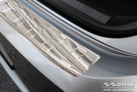 RVS Achterbumperprotector passend voor Volkswagen Arteon Shooting Brake incl. eHybrid 2020- 'Ribs'