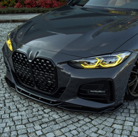 Oneway Complete bodykit passend voor BMW 4-Serie G22/G23 Coupe/Cabrio M-Pack/M440i 2020-2024 & Facelift 2024- - Glanzend zwart