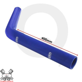 Silicone bocht 45° XL (keuze uit diverse interne diameters) Blauw