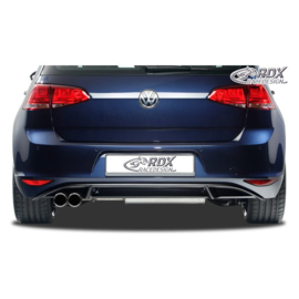 Achterskirt 'Diffusor' passend voor Volkswagen Golf VII HB 3/5-deurs 2012- excl. GTi/GTD (PUR)
