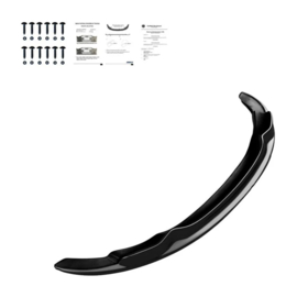 Oneway Voorspoilerlip passend voor BMW 3-Serie E92/E93 M-Sport 2010-2013 - Glanzend zwart