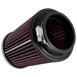 K&N Universeel Rubber Luchtfilter - 76mm aansluiting, 113mm onder, 89mm top, 133mm hoogte (RE-5287)
