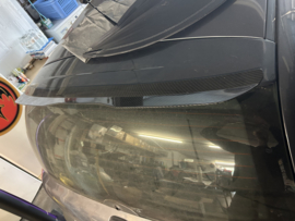 OEM Kofferklep Clio 2004 + Carbonlook spoiler + Pompen + Bekleding kofferklep (zonder ruitenwisser)
