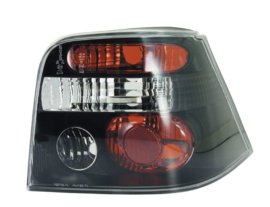 Set Achterlichten passend voor Volkswagen Golf IV 1998-2003 excl. Variant - Zwart/Smoke