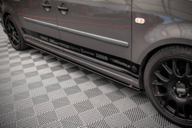 Maxton Design Zijskirts Diffusers Volkswagen Caddy Long Mk3 Facelift
