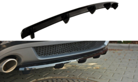 Maxton Design CENTRALE ACHTERSPLITTER AUDI A5 S-LINE 8T COUPÉ / SPORTBACK (MET VERTICALE BALK) Gloss Black