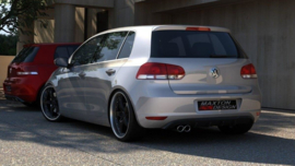 Maxton Design ACHTERKLEP VW GOLF VI MET 1 UITLAATGAT