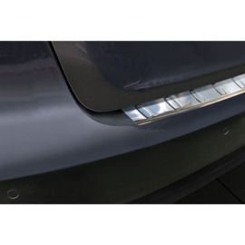RVS Achterbumperprotector passend voor Audi A4 B8 Avant Facelift 2012-2015 excl. Allroad 'Ribs'