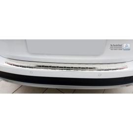 RVS Achterbumperprotector passend voor Audi A4 B9 Allroad 2015-2019 & FL 2019- 'Ribs'