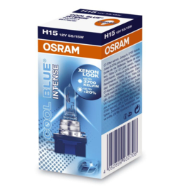 Osram Cool Blue Intense Halogeen lamp - H15 - 12V/55-15W - per stuk