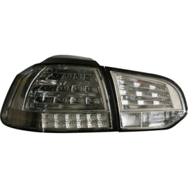 Set Full LED Achterlichten passend voor Volkswagen Golf VI 2008-2012 excl. Variant - Helder