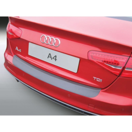 ABS Achterbumper beschermlijst passend voor Audi A4 B8 Sedan 2012-2015 Zwart