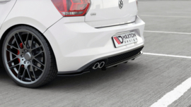 Maxton Design Achtersplitter (met verticale stangen) Volkswagen Polo GTI / R-line Mk6