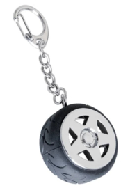 Simoni Racing Sleutelhanger Wiel met band