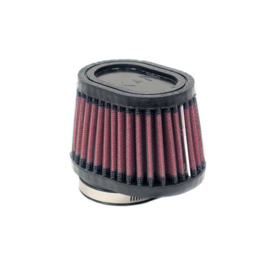 K&N Universeel Luchtfilter Ovaal/Konisch 54mm offset aansluiting rechts, 102mm x 76mm onder, 70mm hoogte (RU-3000)
