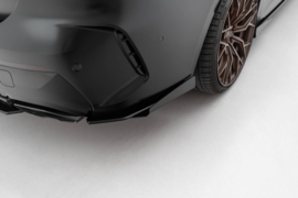 Maxton Design Street Pro Rear Side Splitters + Flaps BMW M440i G22 / G23 / G22 Facelift / G23 Facelift