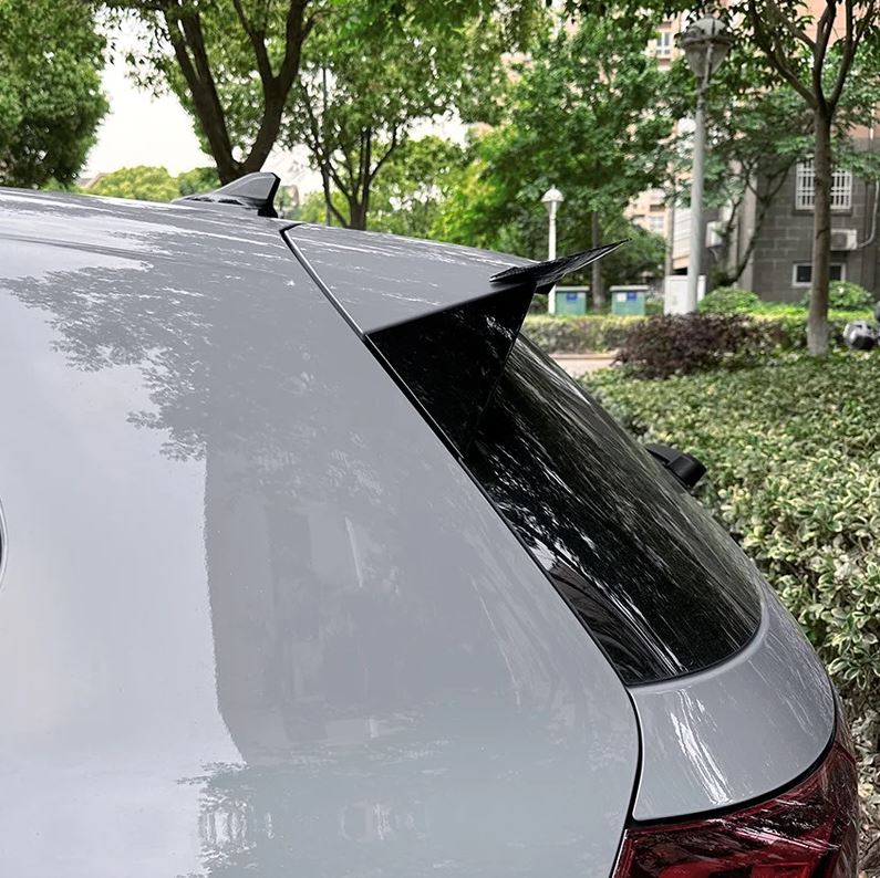 AutoStyle Dakspoiler (Spoiler Cap) passend voor Volkswagen Golf VIII HB 3/5-deurs GTi/GTD/GTE/R/R-Line 2020- (ABS Glanzend zwart)