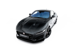Maxton Design Street Pro Front Splitter + Flaps Jaguar F-Type X152 Facelift 2