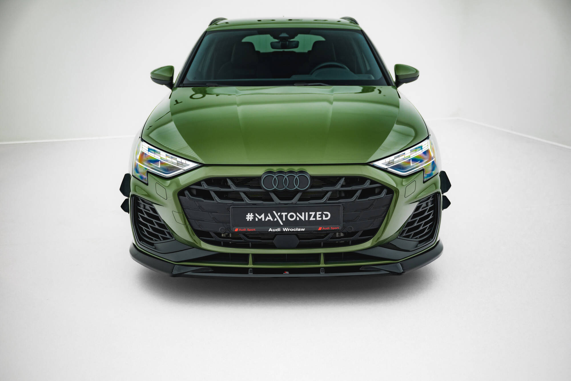 Maxton Design Frontsplitter V.1 Audi S3 Sportback / A3 S-line Sportback 8Y Facelift