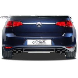 Achterskirt 'Diffusor' passend voor Volkswagen Golf VII HB 3/5-deurs 2012- 'R-Look' excl. GTi/GTD (PUR)