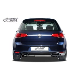 Achterskirt 'Diffusor' passend voor Volkswagen Golf VII HB 3/5-deurs 2012- 'GTI-Look' excl. GTi/GTD (PUR)