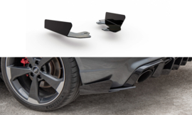Maxton Design ZIJKLEPPEN ACHTER AUDI RS3 8V SPORTBACK Gloss Black