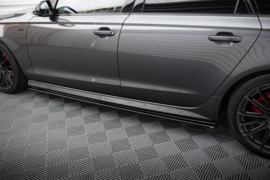 Maxton Design Zijskirts Diffusers Audi S6 / A6 S-Line C7 FL