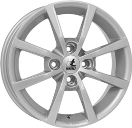 IT WHEELS ALISIA 15inch 6,0j 4/098 ET35 Naaf 58,1mm DEMO! Zilver