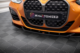 Maxton Design Frontsplitter V.4 BMW 4 M-Pack / M440i G22 / G23
