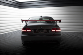 Maxton Design Carbon Spoiler Met Externe Beugels Staanders + LED BMW 3 / M3 Coupé E92