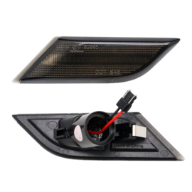 Set LED Zijknipperlichten passend voor Volkswagen Transporter T6.1 2020-2022 - Rookgrijs- incl. Dynamic Running Light