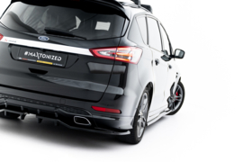 Maxton Design Achtersplitter (met verticale stangen) Ford S-Max ST-Line Mk2 + Facelift