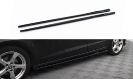 Maxton Design SIDESKIRTS DIFFUSERS AUDI A3 SPORTBACK 8V FACELIFT Gloss Black