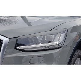 Koplampspoilers passend voor Audi Q2 (GA) 2016- (ABS)