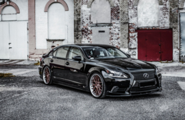 Maxton Design Zijskirts Diffusers Lexus LS Lange Wielbasis Mk4 Facelift