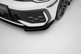 Maxton Design Street Pro Frontsplitter + Flaps Volkswagen Golf GTI / GTE / R-Line Mk8 Facelift