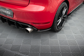 Maxton Design Racing Duurzaamheid Achterzijde Splitters Volkswagen Golf GTI Mk6