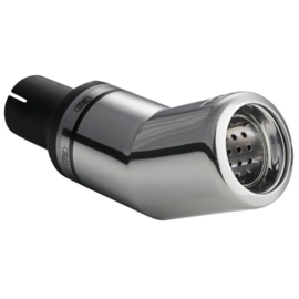 Ulter Sport Uitlaatsierstuk - Rond DTM Ø80mm - Lengte 170mm - Montage ->50mm - RVS