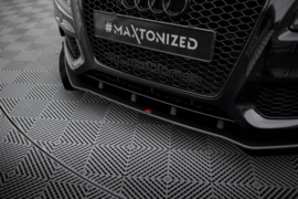 Maxton Design Street Pro Frontsplitter + kleppen Audi S5 / A5 S-Line 8T