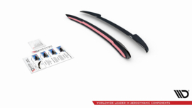 Maxton Design SPOILERKAP V.2 AUDI S4 / A4 S-LINE AVANT B9 Gloss Black